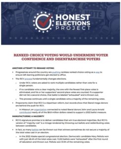 Ranked Choice Voting Fact Sheet