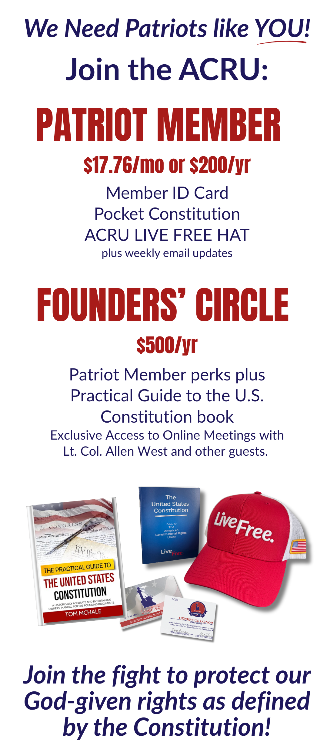 ACRU Membership Graphic