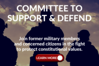 Committee to Support and Defend ACRU banner